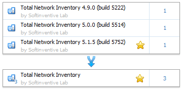 Объединение версий программного обеспечения